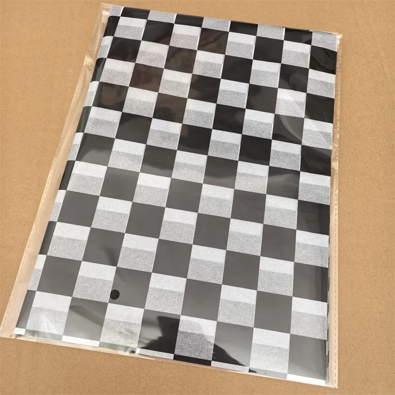 20 Vellen Kleurrijk Schaakbord Inpakpapier 20x14 inch voor Cadeau Boeket Feest Verjaardag Bruiloft Decoratie, Cadeaupapier