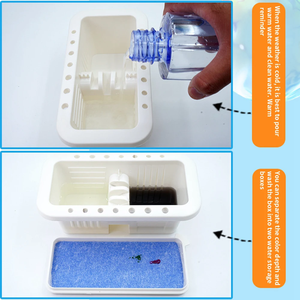 Wet Palette Model Painting Moisturizing Box Kits Water-based Palette Wet Tray for Model Hand Painted Tools Hobby DIY Paint Art