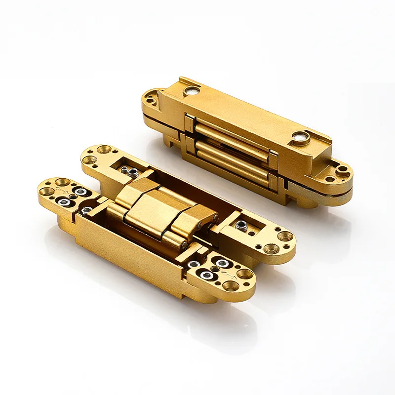 

160/177x28 Invisible Door Hinge Hidden Door Hinge Concealed 3D Adjustable Wooden Door Outward Folding Hidden Hinge