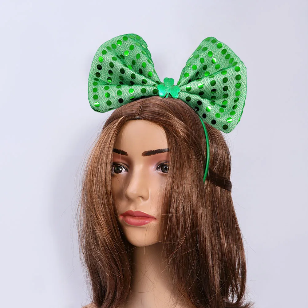 6 قطعة زي عيد القديس باتريك صور البدلة Bowknot عقال الجوارب الطويلة قلادة مجموعة اكسسوارات الحفلات زي عيد القديس باتريك