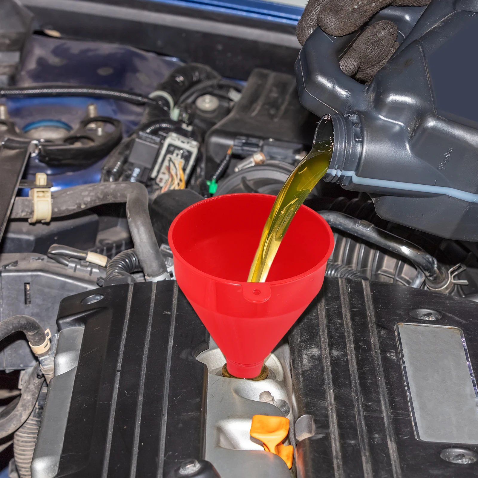 

Long Change Gas Plastic Transmission Fluid Flexible Hose Automotive Wide Mouth Liquid Car Fuel Extended Spout Durable
