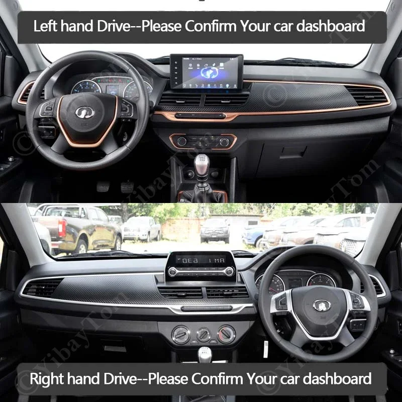 For Great Wall Wingle 7 EV 2018 ~ 2022 Dashboard Protector Cover Dash Board Mat Carpet Pad Sun Shade Cape Car Inner Anti-sun Rug