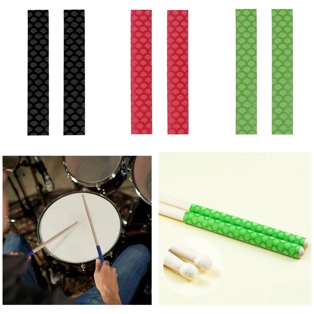 New 7A Drum Stick Grips 5A Polyethylene Drumsticks Grips Percussions Wrap Drumstick Wrap Drum