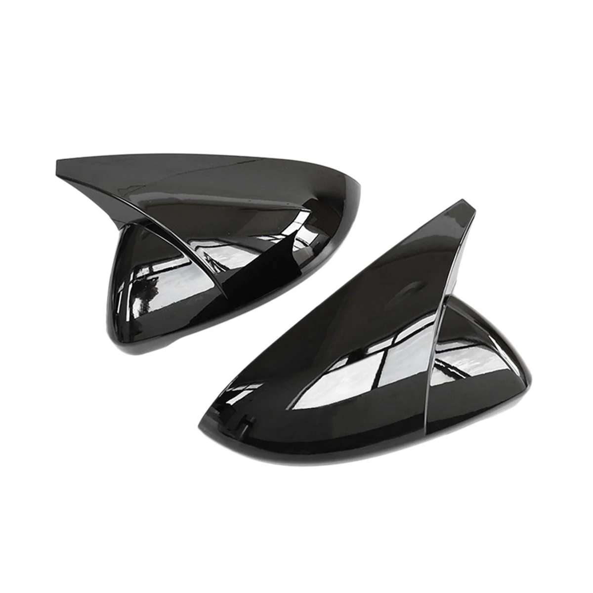 Car Reversing Mirror Housing Mirror Cover Side Border Cover Bullhorn Reversing Mirror Cover for Golf 7/7.5 2015-2018