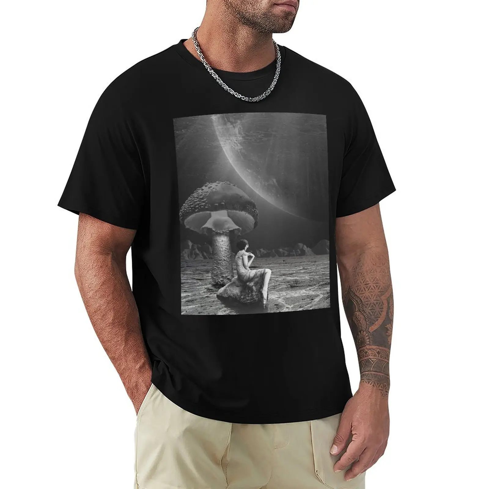 

Under The Sea T-Shirt quick drying summer 2025 Man t-shirt hippie clothes funny t shirts for men