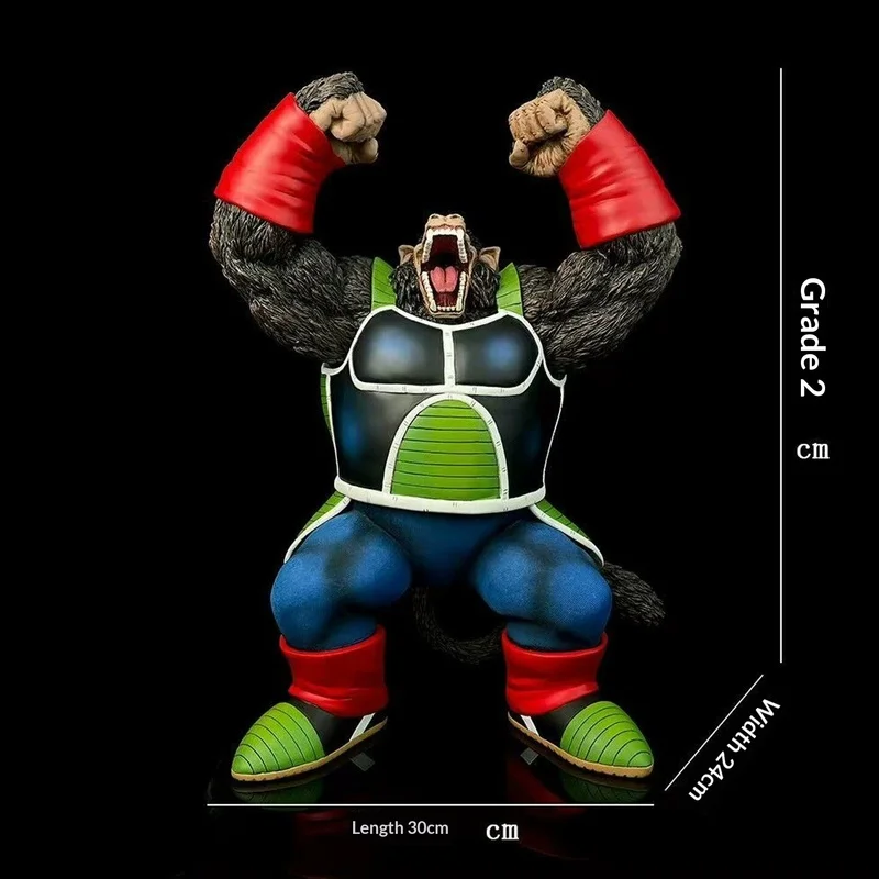 Figura de Acción de PVC de Dragon Ball, Bardock en Forma de Oozaru, Personaje Saiyan Gigante, Estatua, Modelo Coleccionable de Escritorio, Regalo