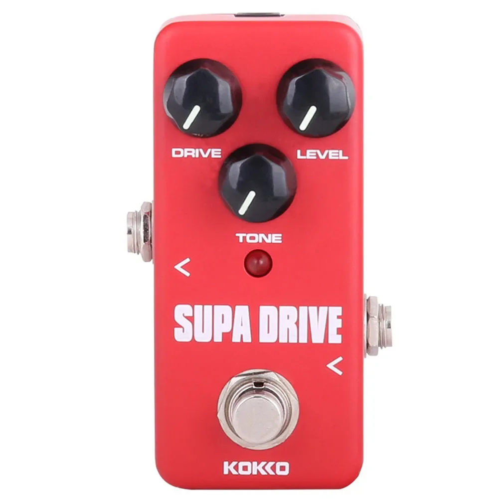 KOKKO Electric Guitar Effect Pedal FOD5 SUPA DRIVE Overdrive Effect Pedal True Bypass Single Guitar Pedal Guitar Accessories