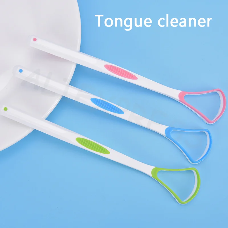 1PC Reusable Tongue Cleaner Brush - Oral Care Tongue Scraper for Better Oral Hygiene