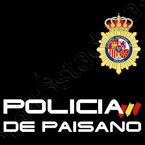 Policía De Paisano (cuerpo Nacional De Policía) T Shirt. New 100% Cotton Short Sleeve O-Neck T-shirt Casual Mens Top