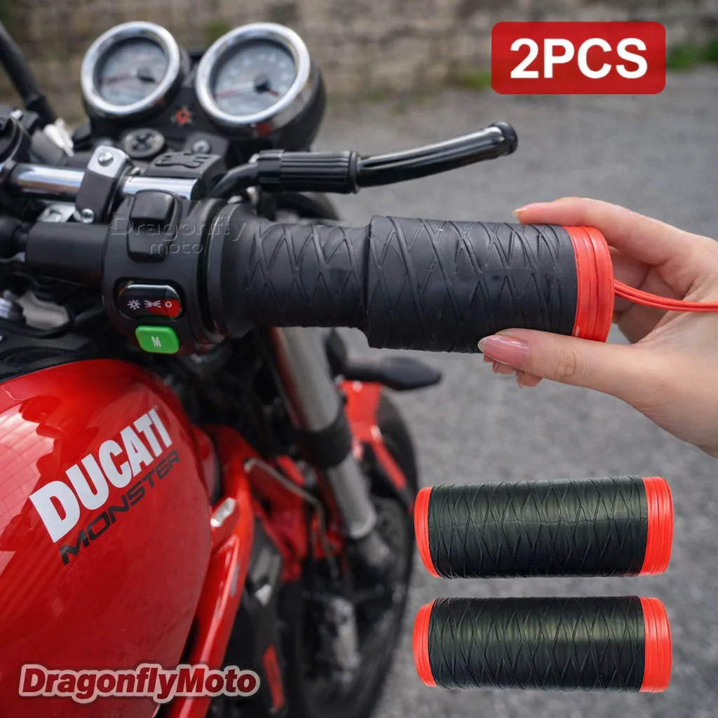 

Motorcycle Silicone Handlebar Cover For DUCATI Monster 796 Hypermotard Monster 696 695 2015 Self Shrinking Non-Slip Motorcycles