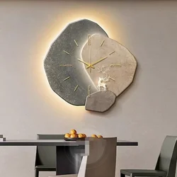 Creative Unique Wall Clock Living Room Large Modern Wall Clock Art Design Retro Home Decor Wall Painting