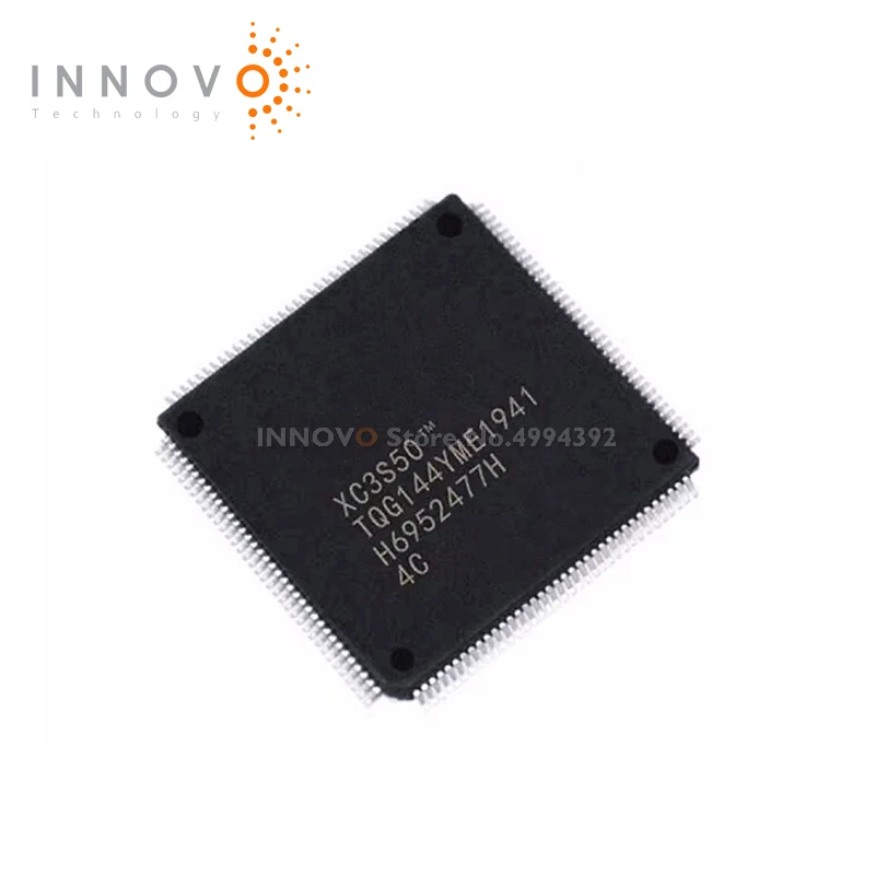 

1pcs/lot 5pcs/lot XC3S50AN-4TQG144C XC3S50AN QFP-144 FPGA 108 I/O IC CHIP New original