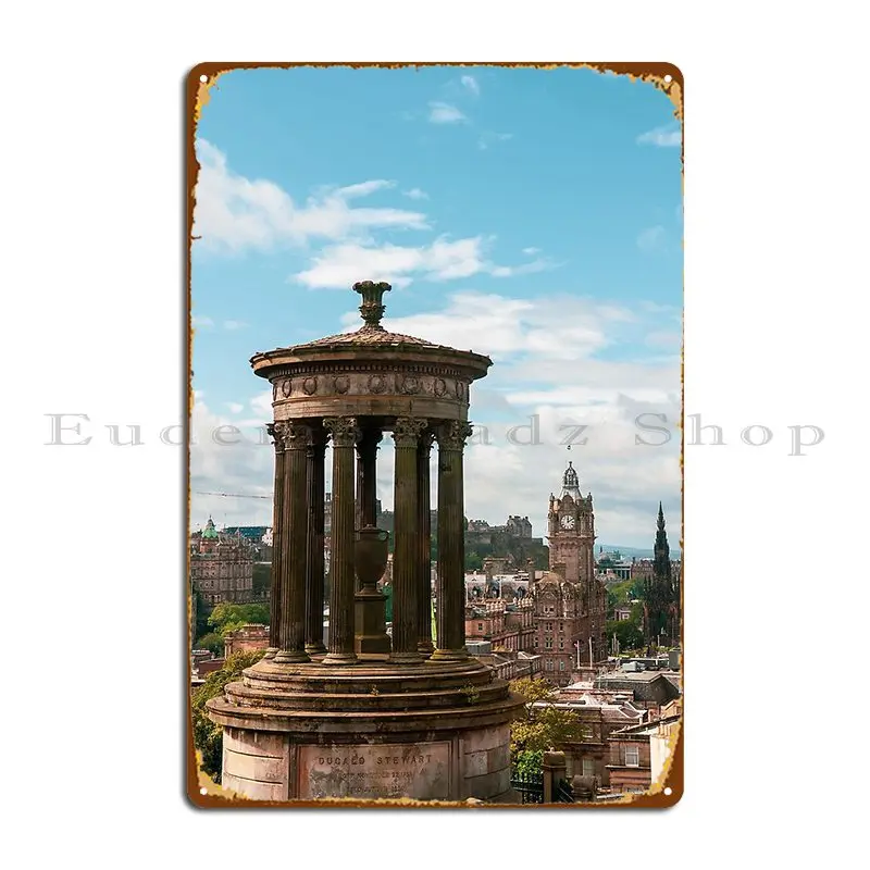 Edinburgh Metal Sign Bar Iron Wall Cave Wall Decor Create Tin Sign Poster