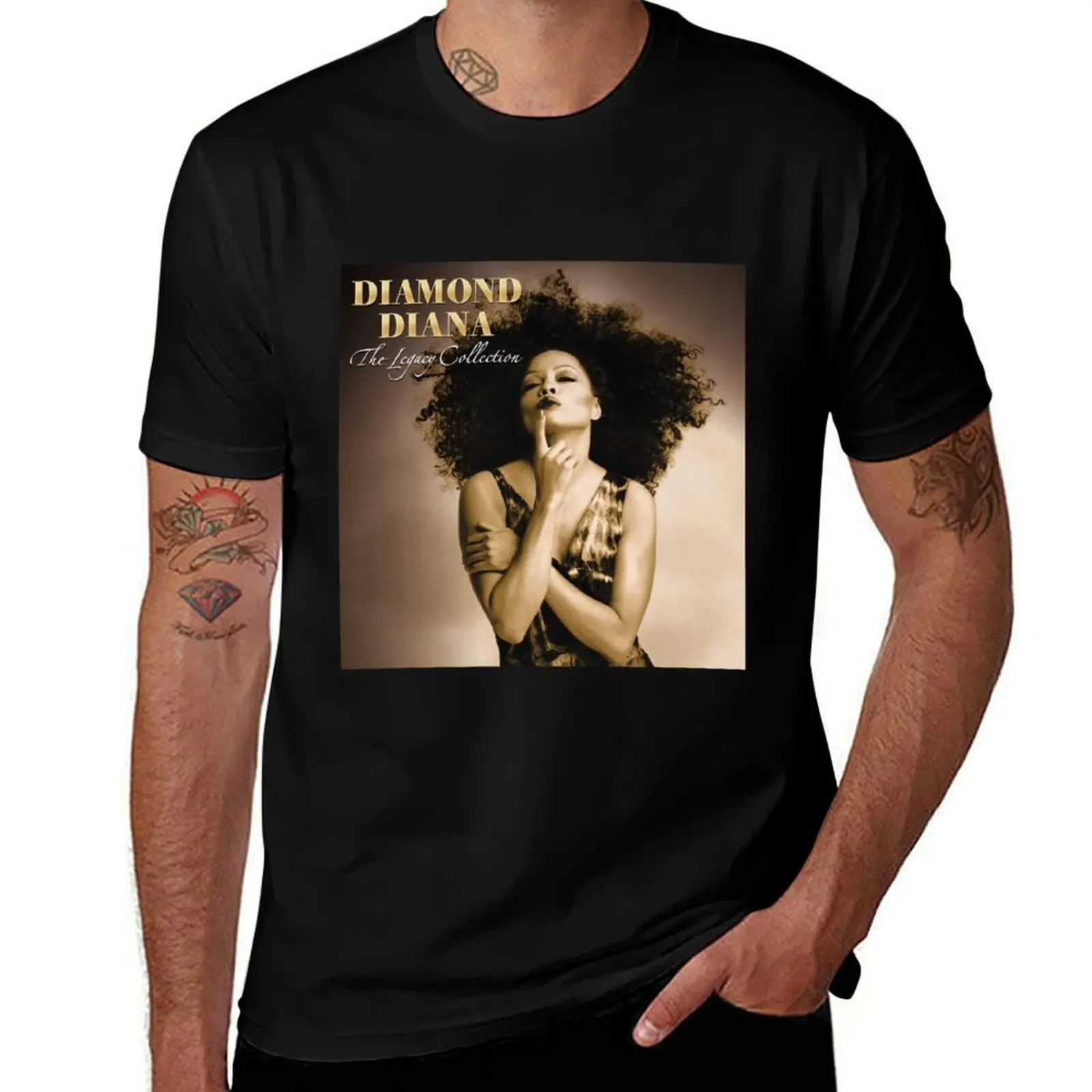 

Diana-Ross T-Shirt t shirt custom print t shirt man plain cotton t shirts man 100% T-Shirt