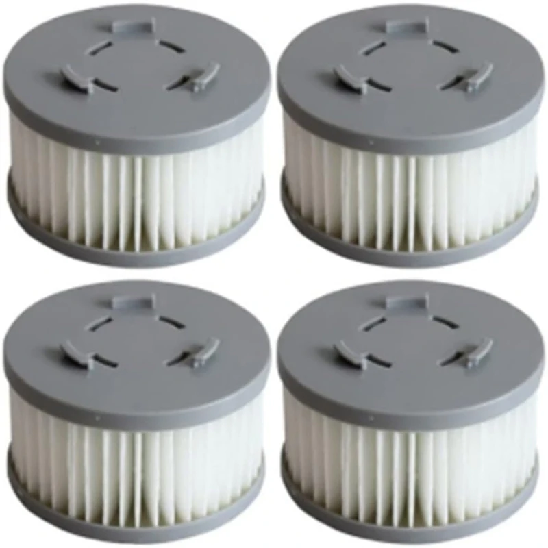 4 Pieces Vacuum Cleaner Filter Replacement Part Vacuum Filter Plastic Material