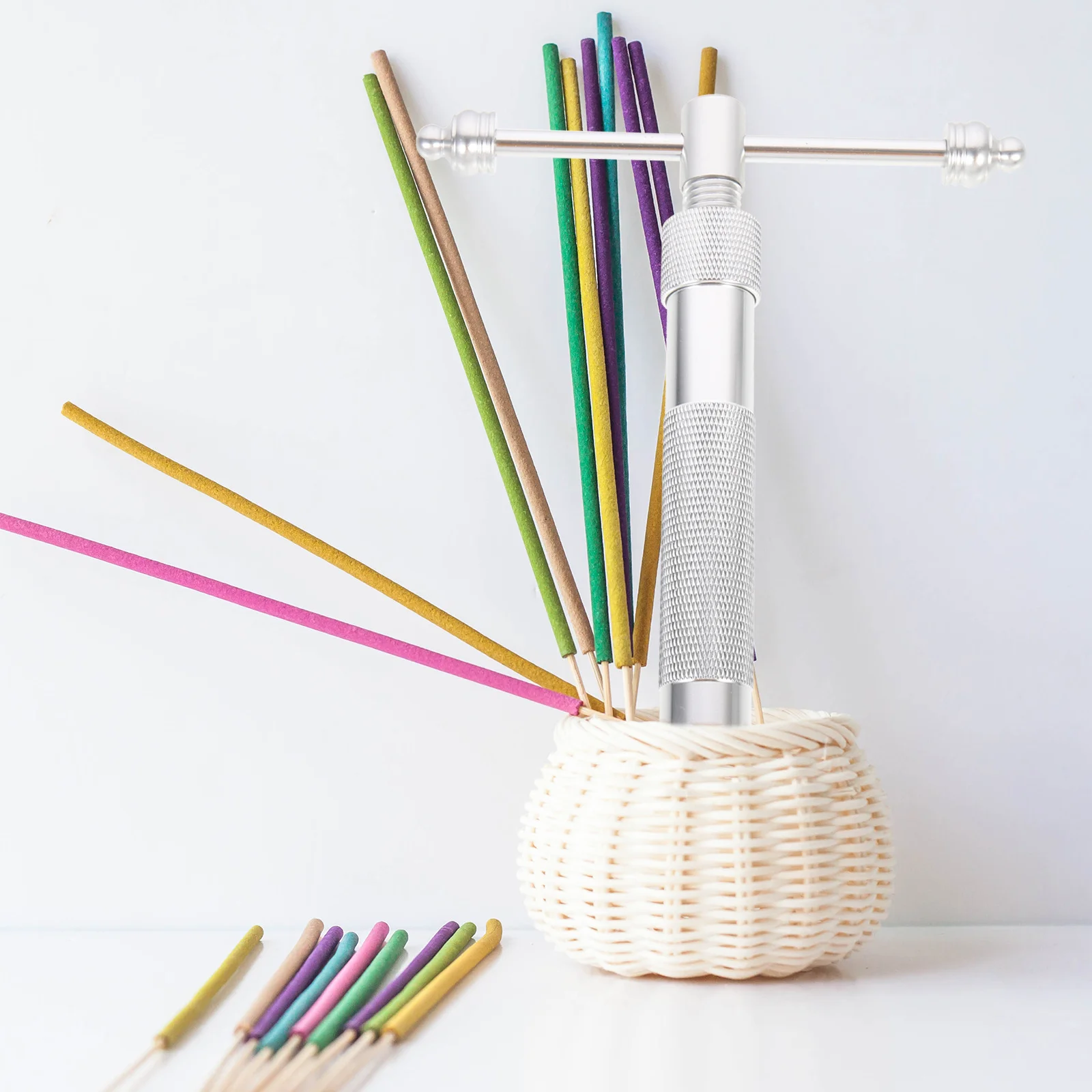 

1Set Incense Coil Maker Professional Squeezer Ergonomic Design Quick Precise Mud Incense Stick Extruder Practical Tool