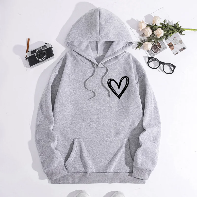 Novità Felpe con cappuccio Felpe Capispalla Sudadera Kuromi Navidad Essentials streetwear donna pullover moletom plus size top