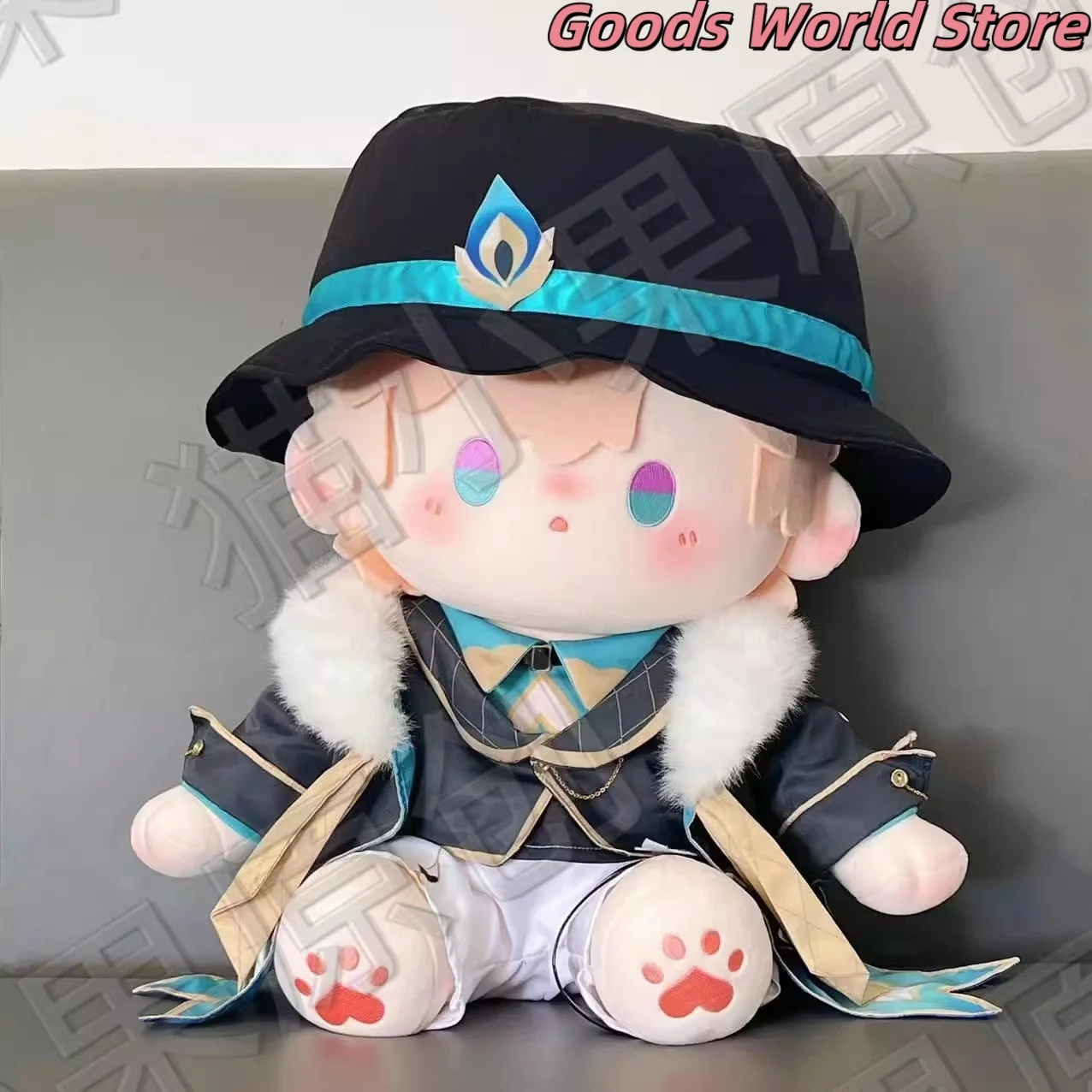 

Aventurine Sitting posture model ornament Mihoyo Game Honkai Star Rail Aventurine Cosplay Costume Cosplay Anime Cartoon Model
