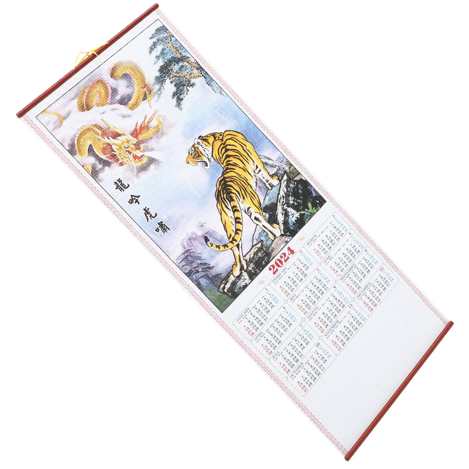 

2024 Chinese Wall Calendar Advent Planner New Living Room Decorations Girl Office