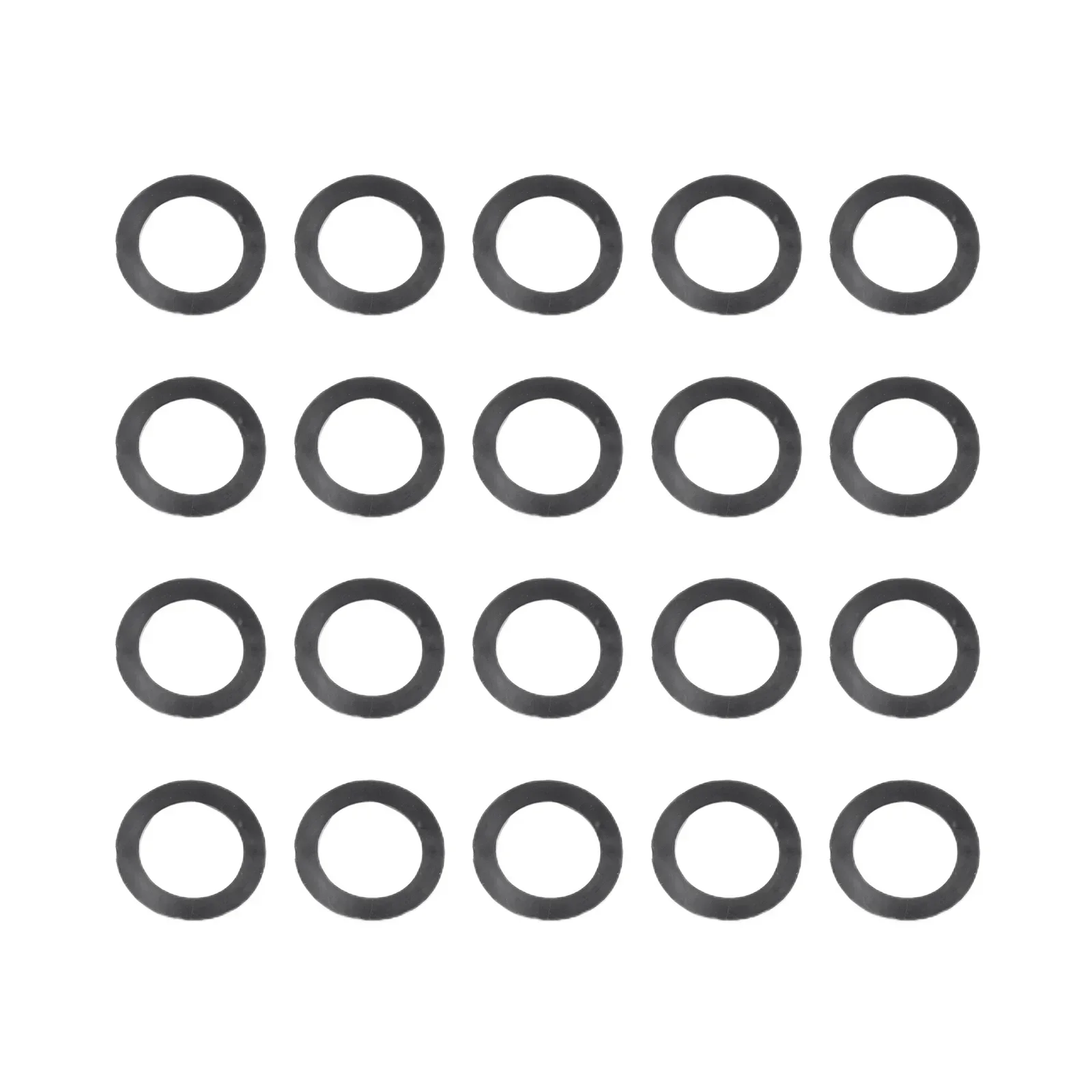 10/20pcs Dumbbell O-ring Weight Lifting Bar Rubber Washers For 1\
