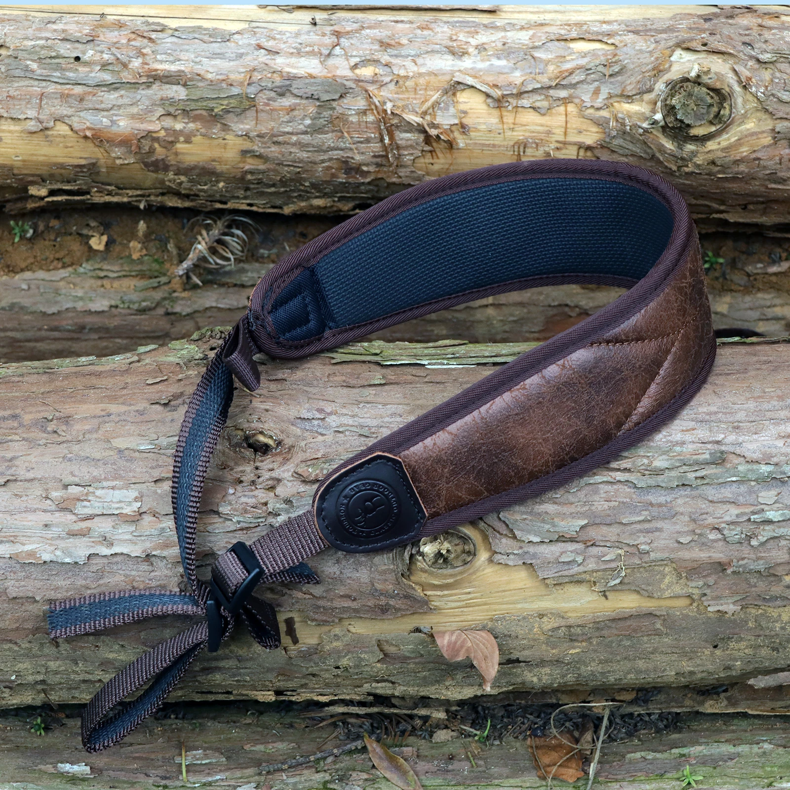 Tourbon Schießgewehr Sling Schrotflinten Schultergurt Pistole Tragegurt rutschfest 62-97CM verstellbar Neopren Jagd Braun – Detail 11