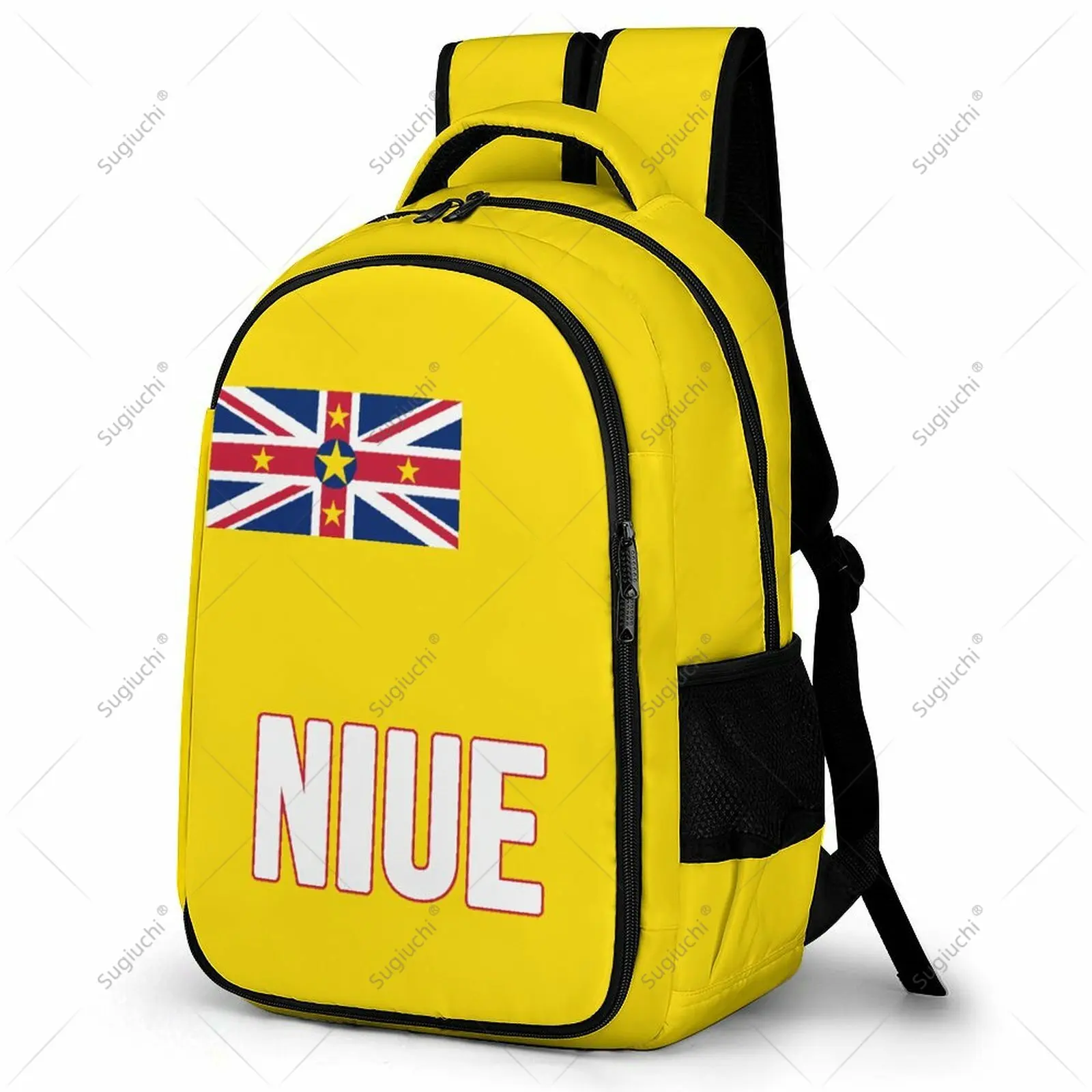 

Backpack Niue Flag Student Schoolbag Smart Business Travel Leisure Backpack Laptop Back Pack Office Work Bag