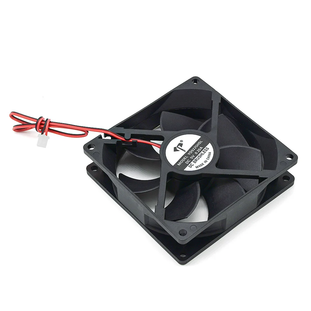 92mm 9225 ventilador DC 5V 12V 24V 92mm * 92mm * 25mm ventilador DC sin escobillas ventilador 92x92x25mm PC caja de la computadora refrigerador CPU