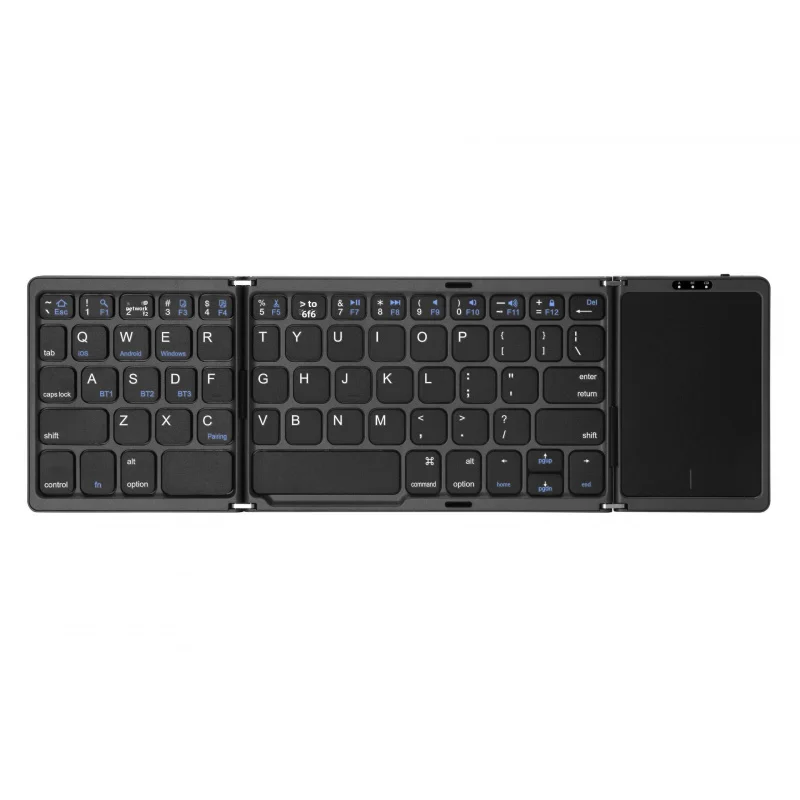 B089T Touchpad Draagbaar 70% korting opvouwbaar Bluetooth draadloos toetsenbord IOS Android tablettelefoon