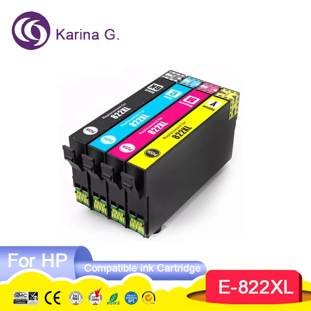 

822XL ink cartridge Compatible For T822XL T822 for Epson WorkForce Pro WF-3820 WF-4820 WF-4830 WF-4834