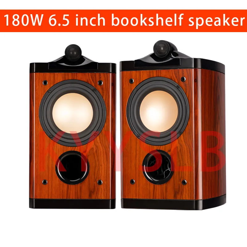 6.5 Inch Bookshelf Surround Passive Speaker 180W Hifi High Fidelity  Fever Home Theater Speaker Sound Box Desktop Speakers