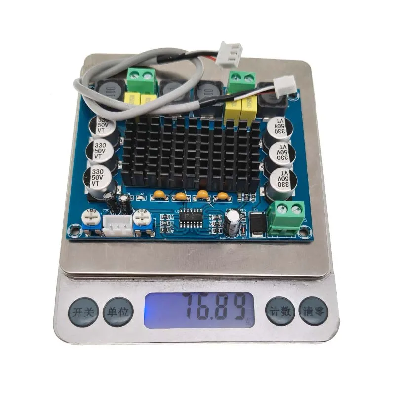 XH-M543 TPA3116D2 فئة D مكبر للصوت لوحة تركيبية 2x120 واط ستيريو الصوت الرقمي الطاقة ثنائي القناة مكبر للصوت للمنزل المتكلم لتقوم بها بنفسك #6