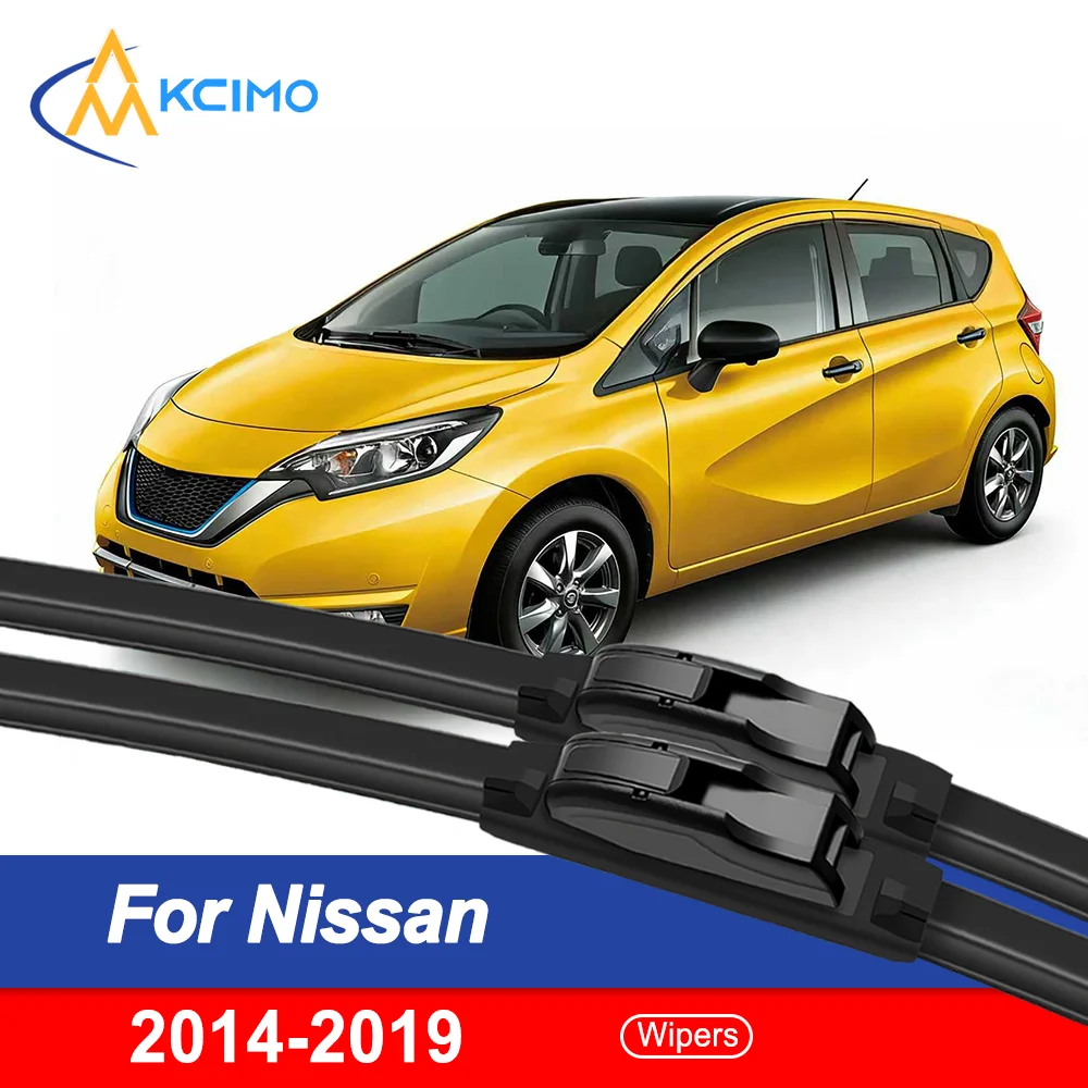 

Frameless Windshield Wipers for Nissan Note E12 (2014–2019) – Quiet & Smooth Front Blade Set