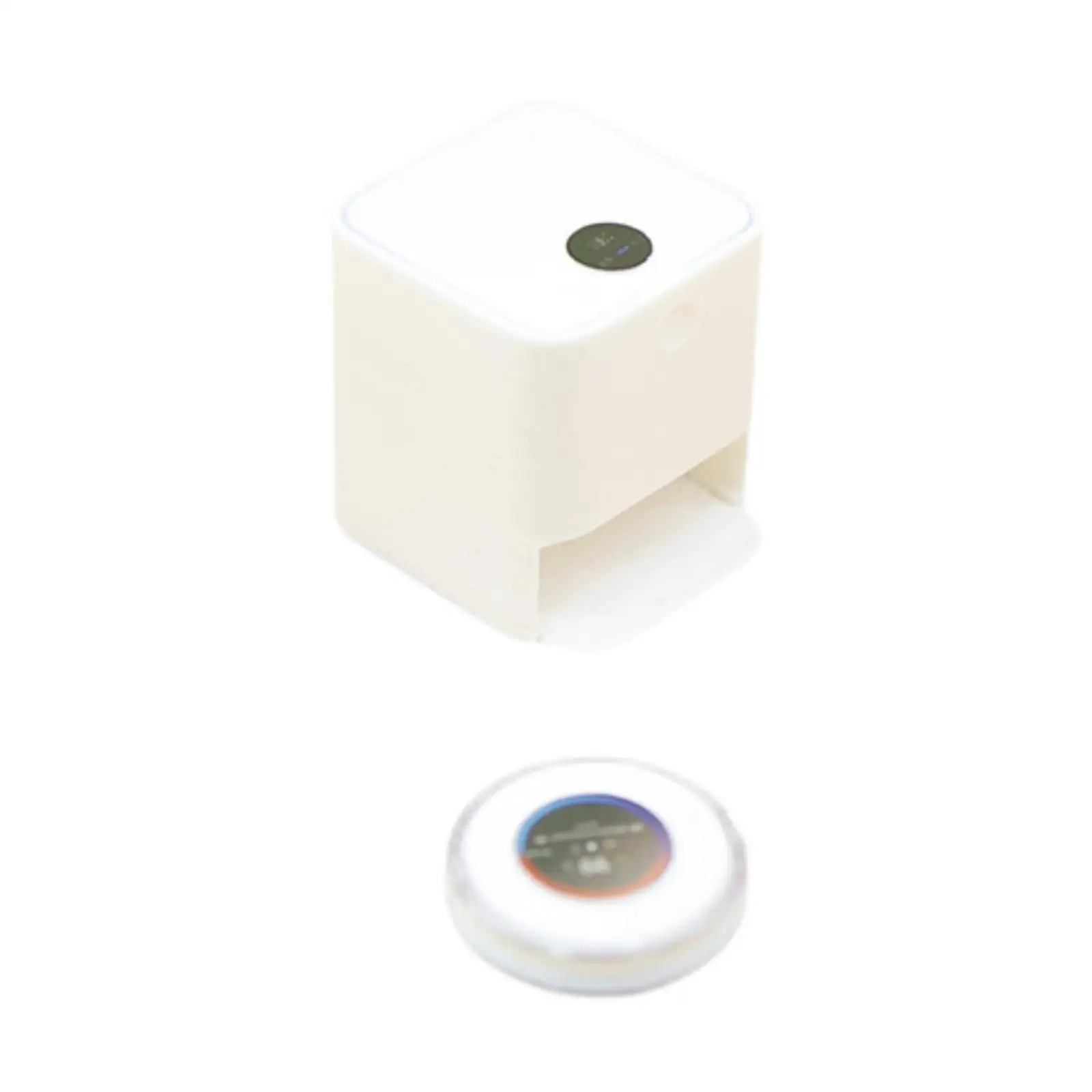 Miniature Simulation Robot Vacuum Cleaner for Doll House Kitchen Scene Mini Furniture Accessories Set