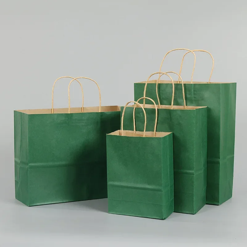 10 ชิ้น/ล็อตของขวัญถุงจับ Multi-Function ถุงกระดาษหลายขนาดรีไซเคิลกระเป๋าป้องกันสิ่งแวดล้อมผ้ารองเท้ากระเป๋า