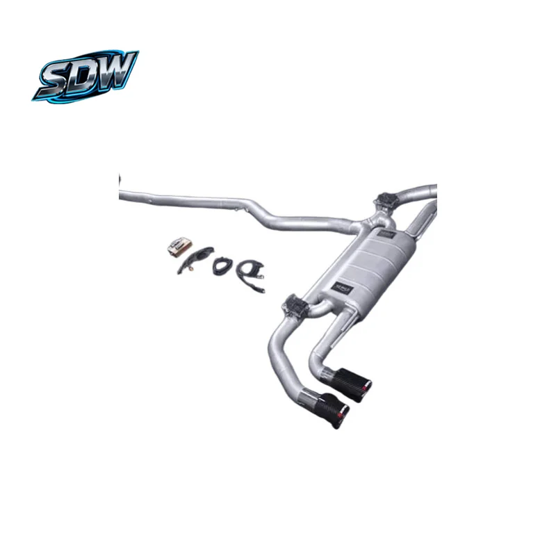 Stainless Steel Professional Mirror Polished 1.5mm Thick Performance Catback Exhaust Pipe  320i/325i/330i M5/M6/M8/X5M/X6M