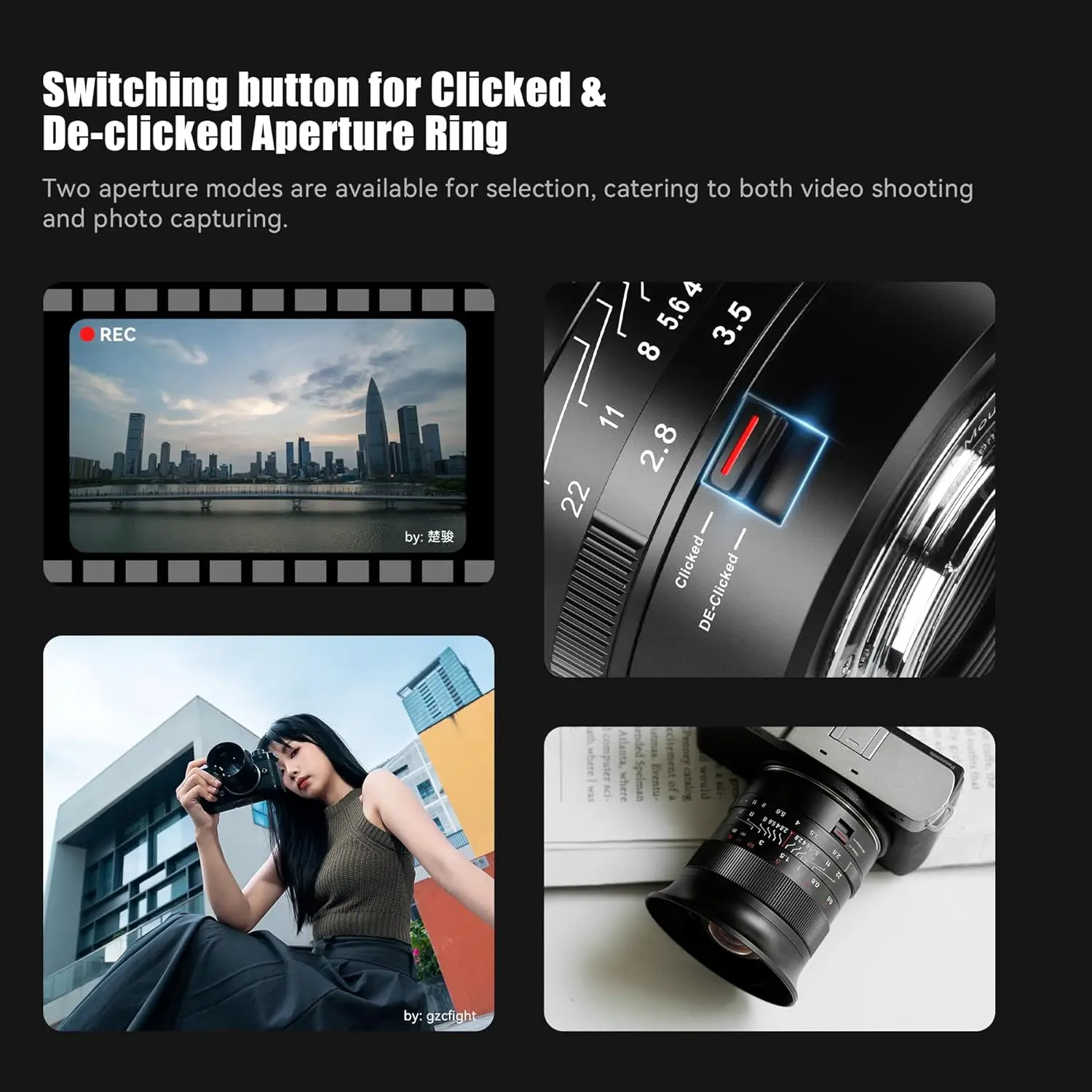 7artisans Full Frame 14mm F2.8 Ultra-Wide Manual Focus Camera Lens for Humanities Photography with Sony E Nikon Z Canon RF L