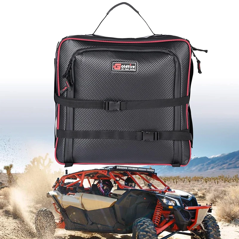 

Для Maverick X3 сумка для хранения аксессуаров под сиденьем, органайзер, сумка для инструментов, водонепроницаемый для Can-Am Maverick X3 2017-2021