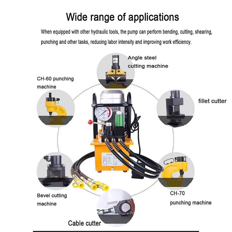 High Pressure Oil Pump Electric Hydraulic Pump Ultra High Pressure Electric Hydraulic Oil Station