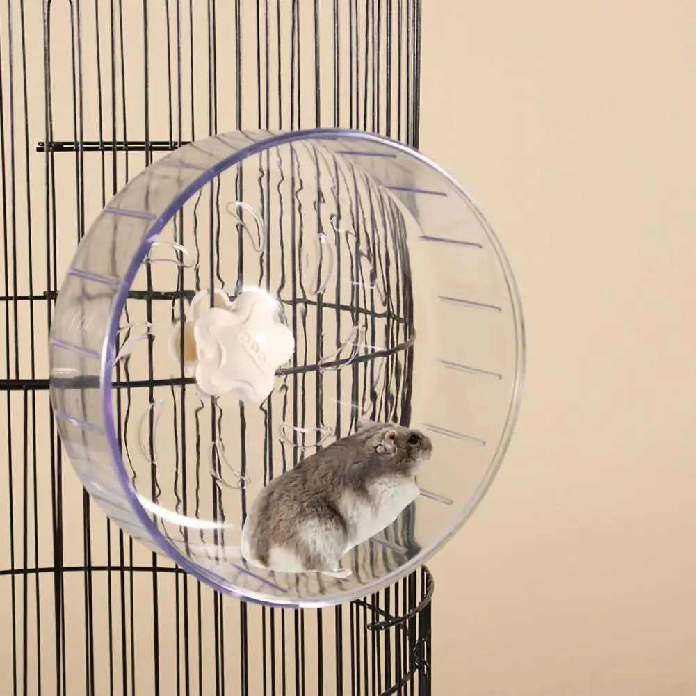 17cm Hamster Running Disc Strong Load-bearing Stability Small Animals Accessory Hamster Running Jogging Wheel for Cage