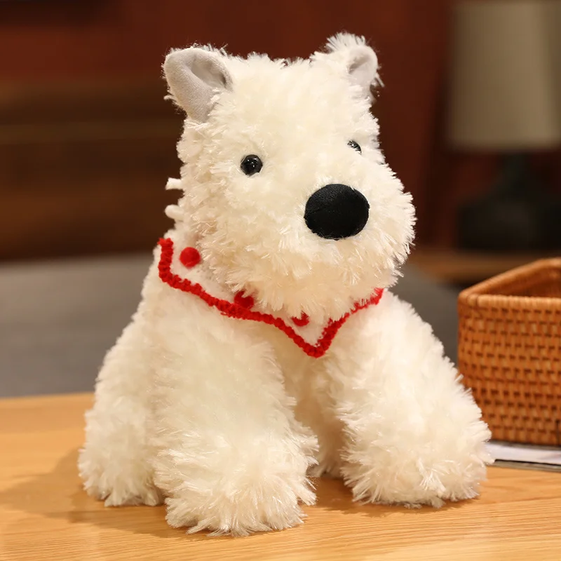 

Мягкая игрушка в виде маленькой собачки, милая плюшевая кукла-питомец, мягкая игрушка для детей и малышей