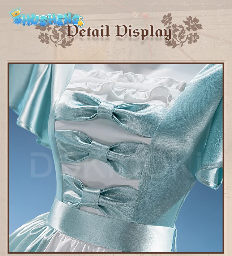 

Костюм для косплея Frieren IN STOCK, аниме-фильм Frieren: Beyond Journey's End, размеры XS-2XL, женское зеленое платье для Хэллоуина, большие размеры.