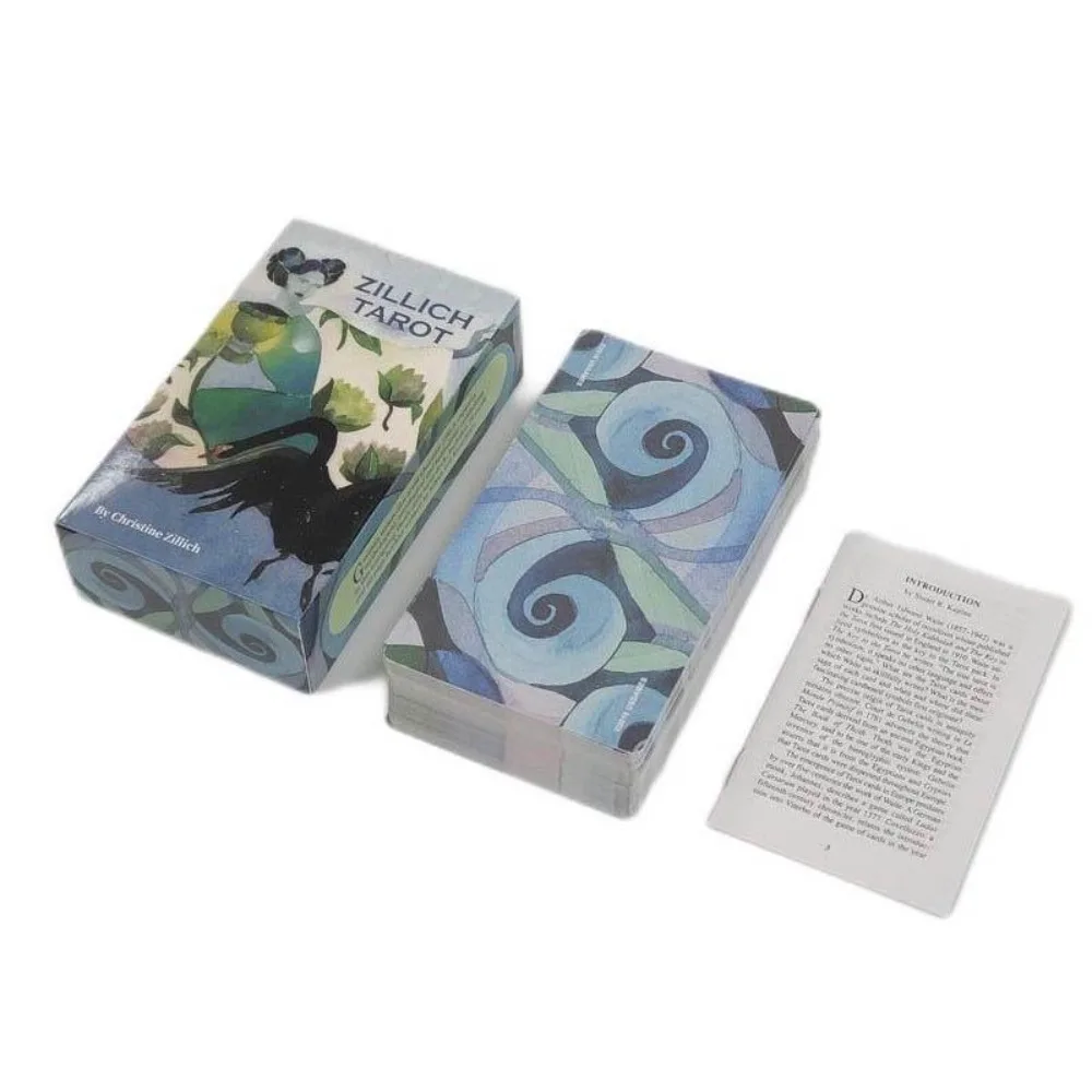 12x7cm giochi di carte con mazzo di tarocchi Zillich
