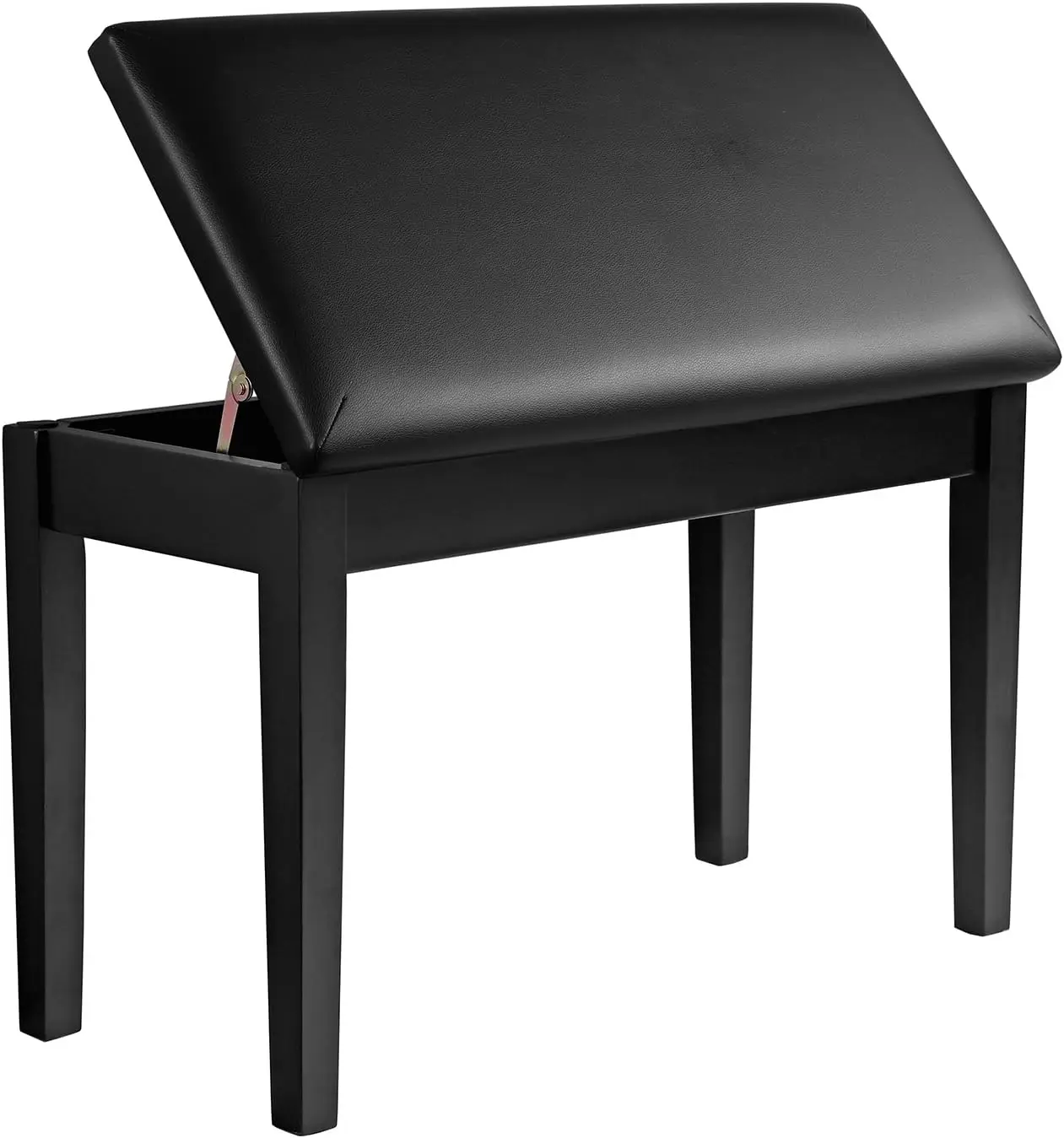 

Duet Piano Bench with Padded Cushion and Storage Compartment, Piano Chair Seat, 13.4 x 29.1 x 19.7 Inches, Ink Black UL