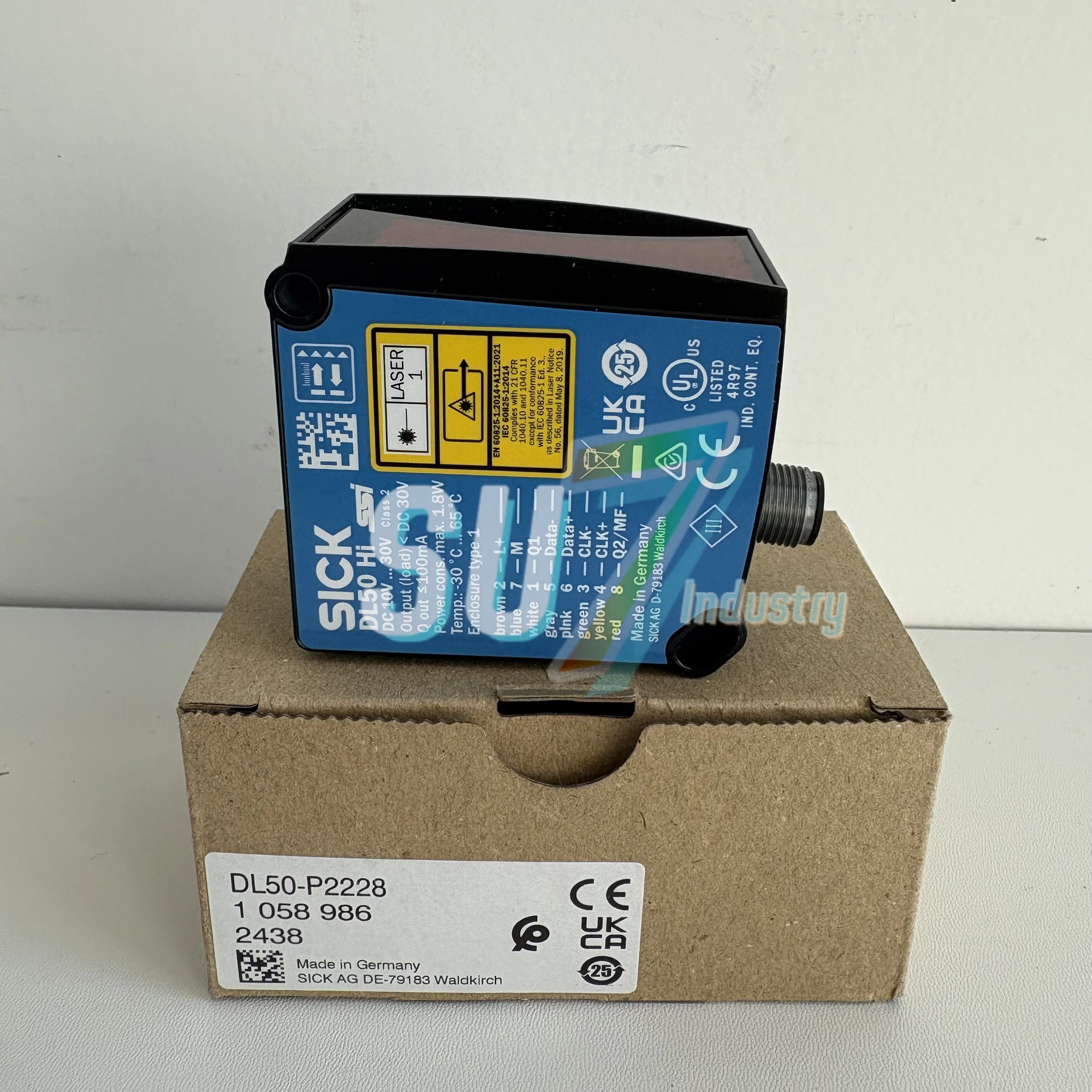 

Distance measuring sensor New original DL50-P2228 1058986