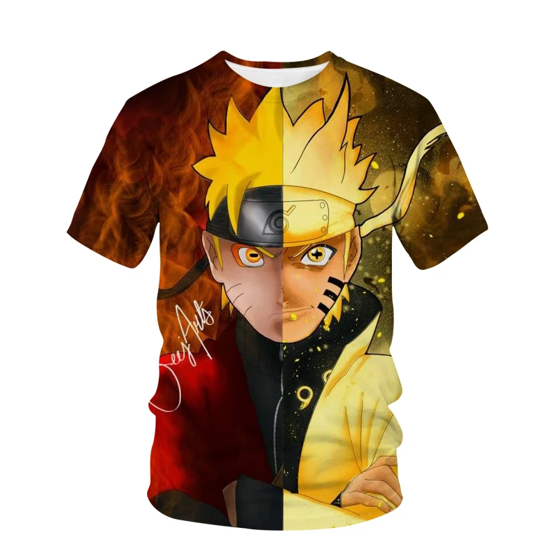 

Summer 3D Print Anime Narutos Baby Clothing 5 to 14 Years Male Outdoor Clothes for Children Boy Girl Child T-Shirt Top Shirts