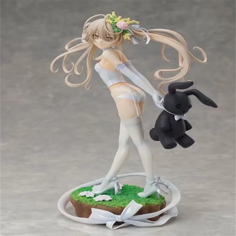 

In Stock Original Yosuga no Sora Kasugano Sora Wedding Ver. Action Anime Figure Model Toys Collection Doll Gift