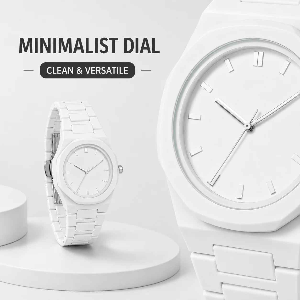 미니멀리스트 링크 스트랩 시계 세트(무료 시계 조절기  - Luxury Watch Kit 리뷰 및 가격