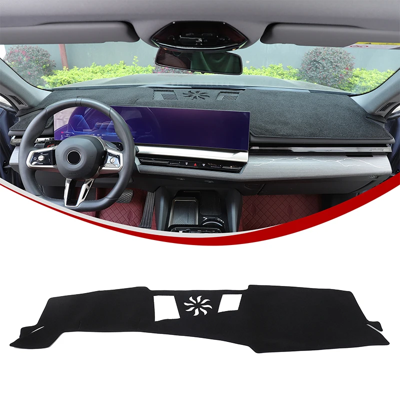

Polyester Black For BMW 5 Series G60 2024-2025+ Car dashboard sun protection mat sticker car interior protection accessories