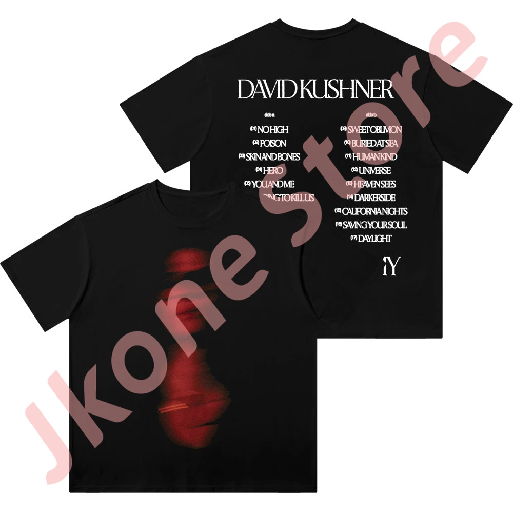 David Kushner The Dichotomy Tour Merch Cotton Tee Cosplay Women Men Fashion Streetwear Short Sleeve T-Shirts