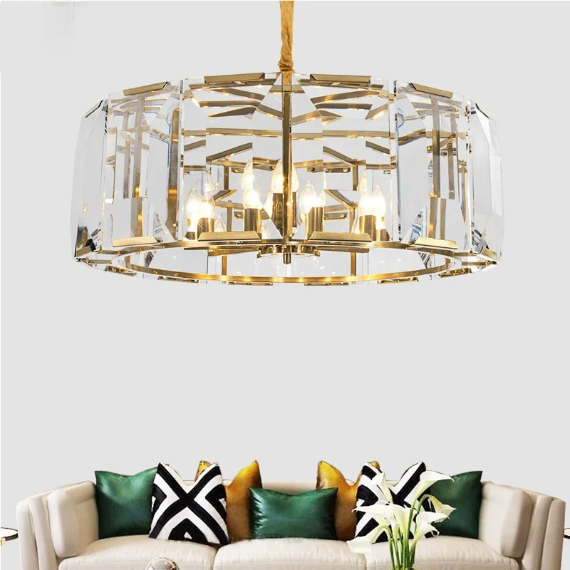 

Postmodern Pendant Lamp 2024 Nordic Chandelier for Living Room Dining Art Decoration Luxury Crystal Ceiling Lighting Lustres